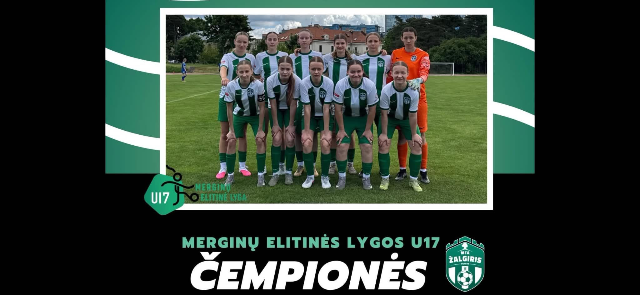 Eivilė Riterytė dalyvavo 2026 m. Lietuvos septyniolikmečių merginų elitinės lygos čempionate, atstovaudama Vilniaus „Žalgiris-MFA“ komandai, ir tapo čempione!