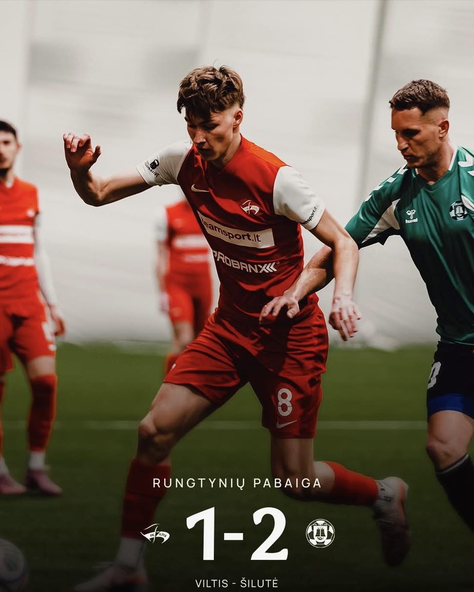FK Šilutė triumfuoja sostinėje!