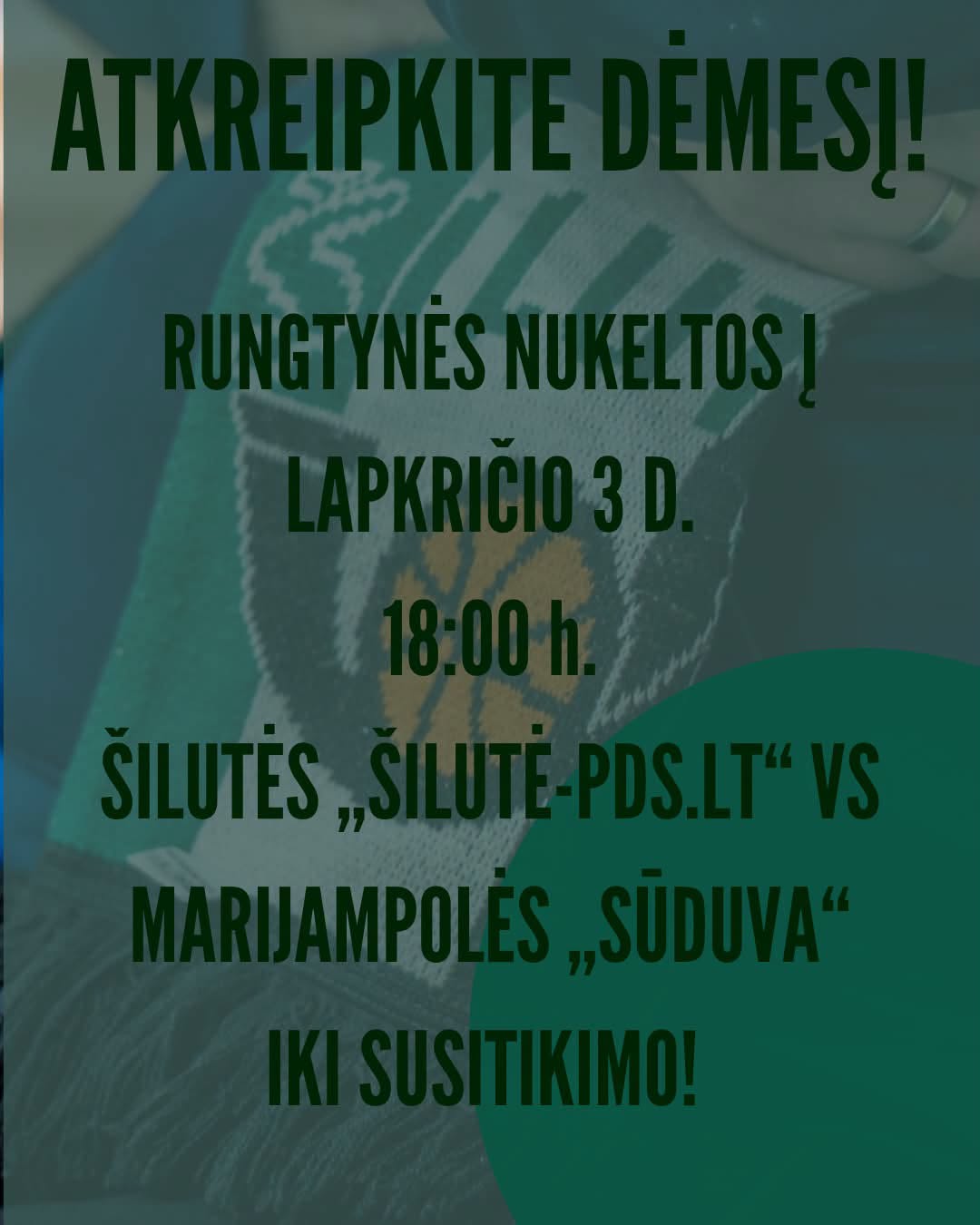 NUKELTOS RUNGTYNĖS!