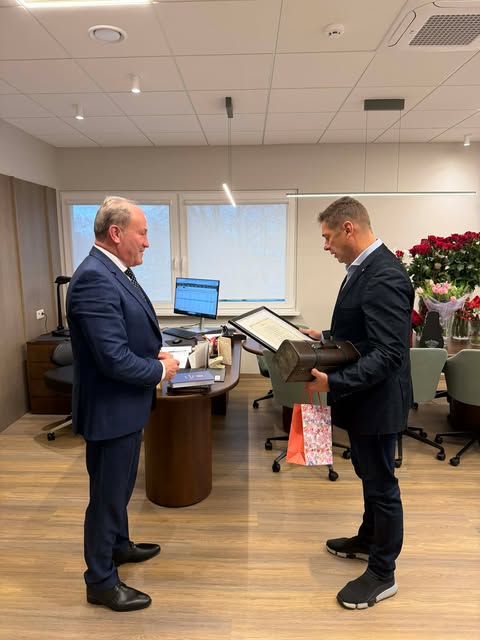 Sveikiname mūsų miesto merą su jubiliejaus proga! 