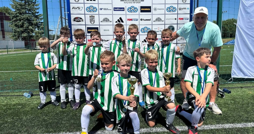 Birželio 20 dieną jauniausia mūsų futbolo grupė – ...