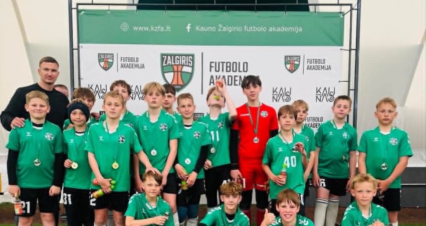 ,,Green White Cup'' futbolo turnyre iškovota - 2 v...