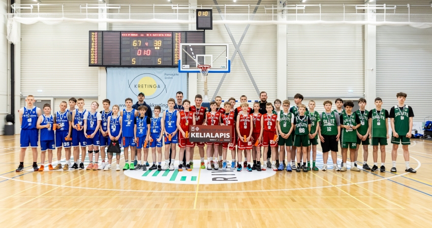 Buzelis Cup 26 krepšinio turnyre  - 3 vieta!