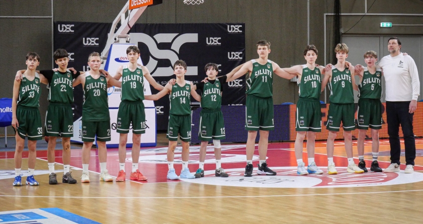Šilutės komanda MKL U15 C diviziono Final Four tur...