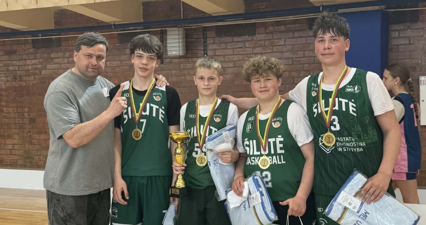 Šilutės Šilutė U-13 komanda tapo Nostra.lt-RKL 3x3...