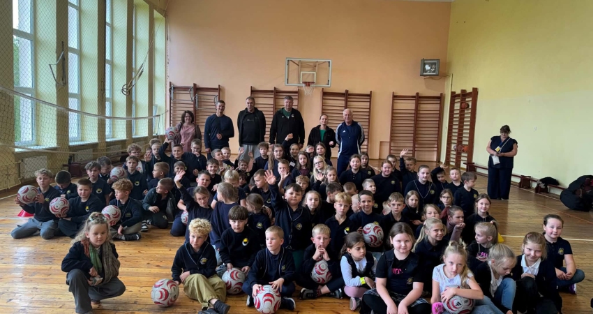 Sporto galimybės arčiau vaikų – parodomoji treniru...